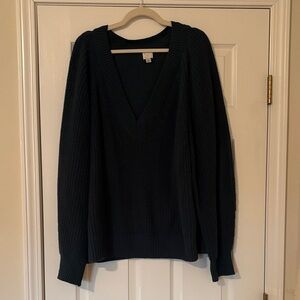 a new day Teal Knit Sweater